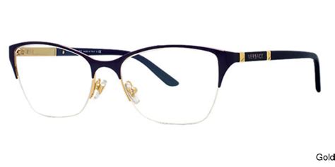 versace prescription eyeglass frames|versace semi rimless glasses.